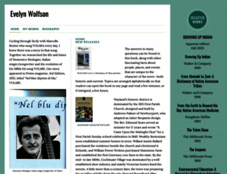 evelynwolfson.com screenshot