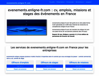 evenements.enligne-fr.com screenshot
