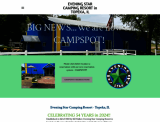 eveningstarcamp.com screenshot