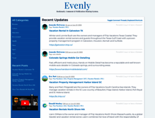 evenly.org screenshot
