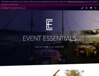 event-essentials.com screenshot