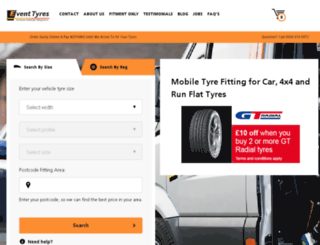 event-tyres.co.uk screenshot