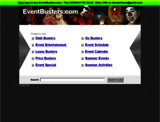 eventbusters.com screenshot