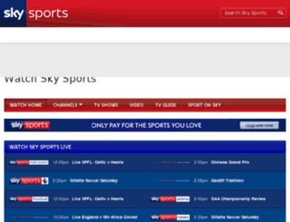 eventcentre.skysports.com screenshot