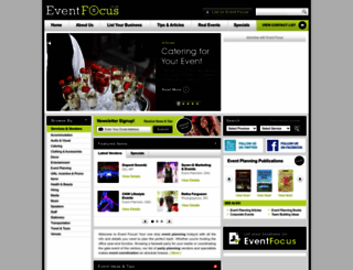eventfocus.co.za screenshot