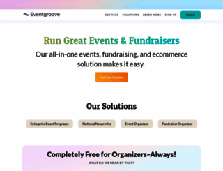 eventgroove.com screenshot