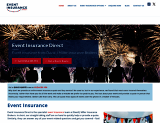 eventinsurancedirect.co.uk screenshot