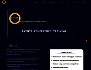 eventoplanning.com screenshot