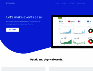 eventora.com screenshot
