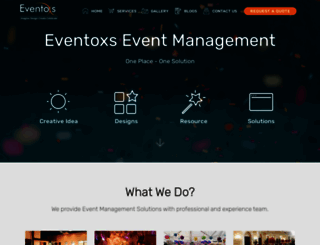 eventoxs.com screenshot