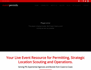 eventpermits.com screenshot