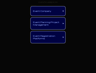 eventplanner.ph screenshot