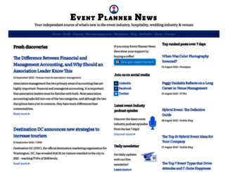 eventplannernews.com screenshot