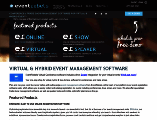 eventrebels.com screenshot