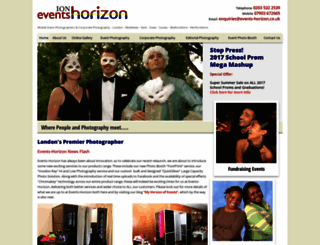 events-horizon.co.uk screenshot