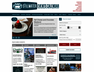 events.discoverstillwater.com screenshot
