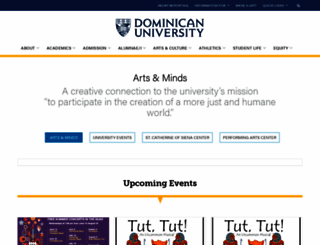 events.dom.edu screenshot