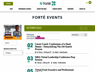 events.fortefoundation.org screenshot