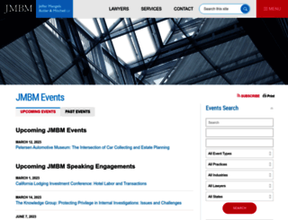 events.jmbm.com screenshot