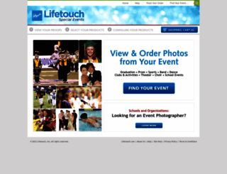 events.lifetouch.com screenshot