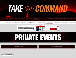 events.redskins.com screenshot
