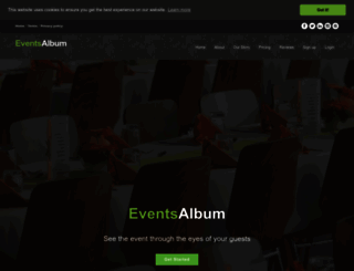 eventsalbum.com screenshot
