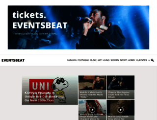 eventsbeat.com screenshot