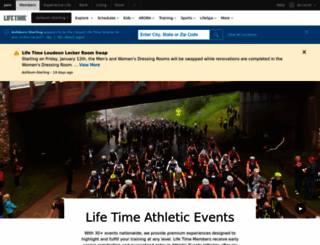 eventsbylifetime.com screenshot