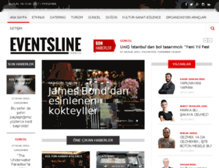 eventsline.com.tr screenshot