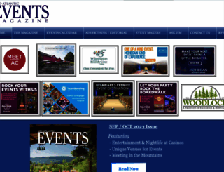 eventsmagazine.com screenshot
