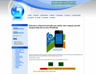 eventsms.com.ng screenshot