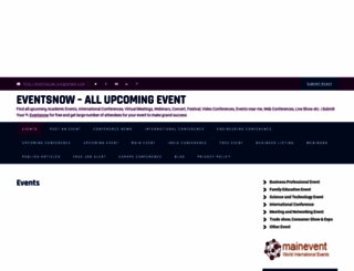 eventsnow.org screenshot