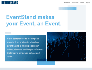 eventstand.com screenshot