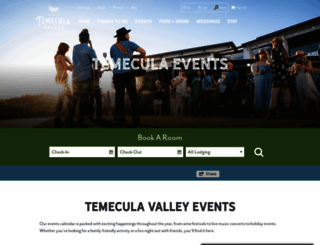 eventstemecula.com screenshot