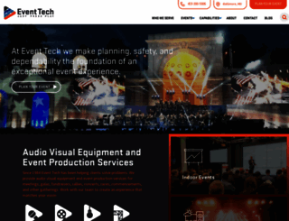 eventtech.com screenshot