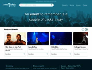 eventticketscenter.com screenshot