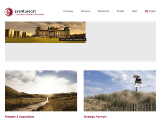 eventurecat.com screenshot