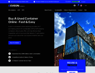 eveoncontainers.com screenshot