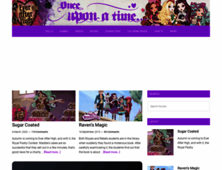 everafter-high.com screenshot