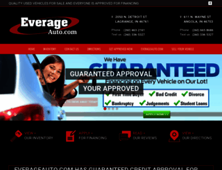 everageauto.com screenshot