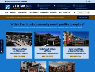 everbrookseniorliving.com screenshot
