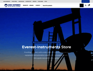 everest-instruments.com screenshot