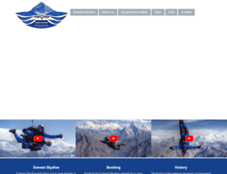everest-skydive.com screenshot