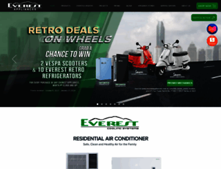 everestappliances.com screenshot