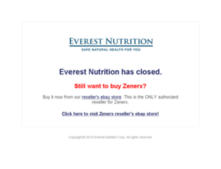 everestnutrition.com screenshot