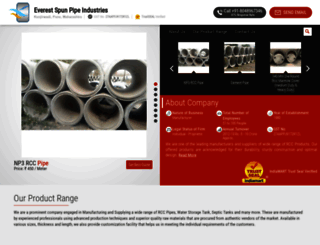everestspunpipeindustries.com screenshot