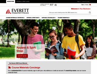 everettcc.bncollege.com screenshot