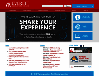 everettcc.edu screenshot