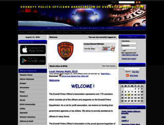 everettpolicewa.org screenshot