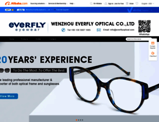 everflyoptical.en.alibaba.com screenshot
